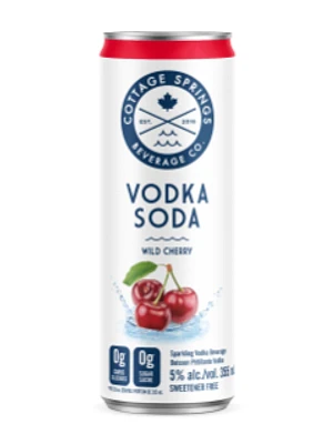 Cottage Springs Wild Cherry Vodka Soda