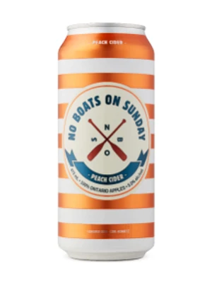No Boats On Sunday Peach Cider