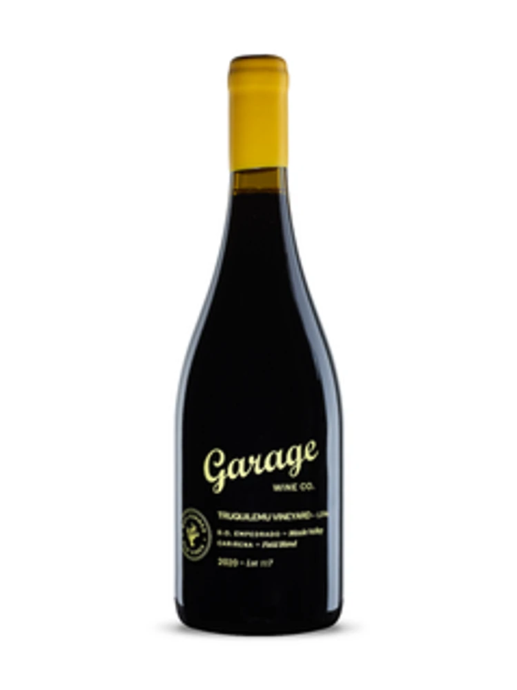 Garage Wine Co. Truquilemu Vineyard Lot 117 Dry Farmed Old Vines Field Blend Carignan 2020
