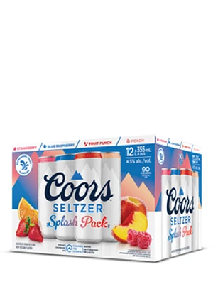 Coors Seltzer Splash Pack