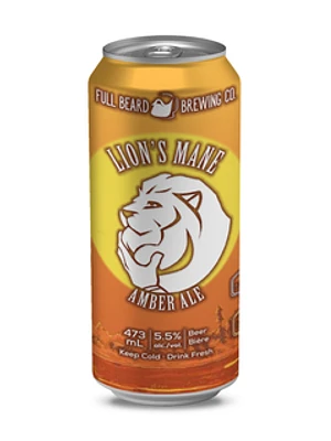 Full Beard Brewing Lion's Mane Amber Ale