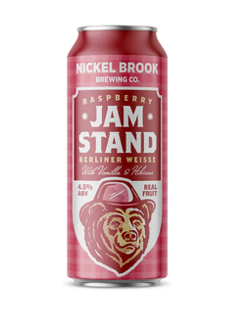 Nickel Brook Jam Stand Raspberry with Vanilla & Hibiscus