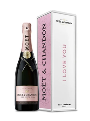 Moët & Chandon Rose Milestone Metal Gift Box