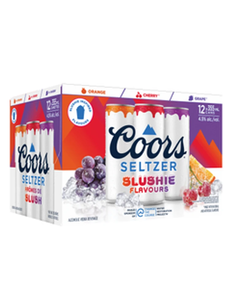 Coors Seltzer Slushie Flavour Pack