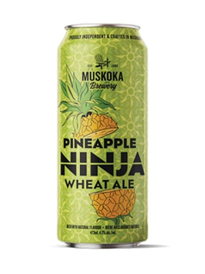 Muskoka Brewery Pineapple Ninja Wheat Ale