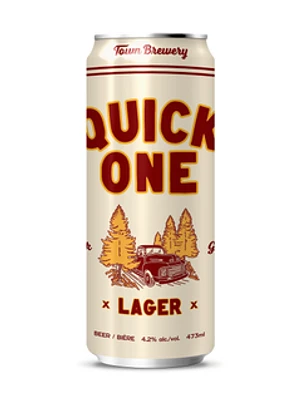 Town Brewery Quick One Lager