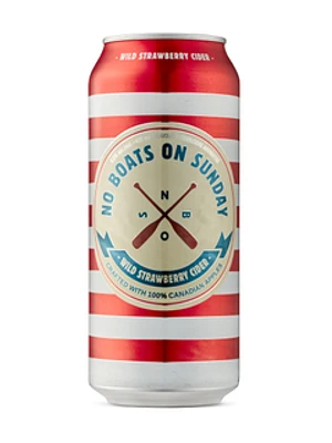 No Boats On Sunday Wild Strawberry Cider