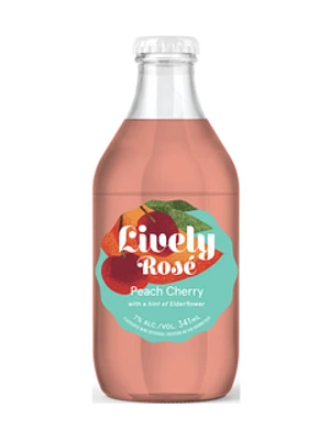 Lively Peach Cherry Flavoured Wine Beverage
