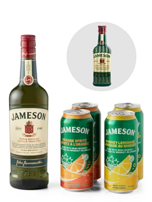 Jameson Irish Whiskey assortment  + FREE floatie