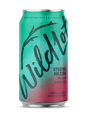 Wild Lot Gin and Soda with Cherry Juice