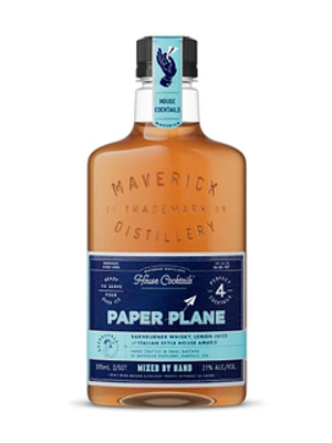 House Cocktails Paper Plane