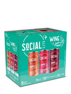 Social Lite Wine Spritz Mixer Pack