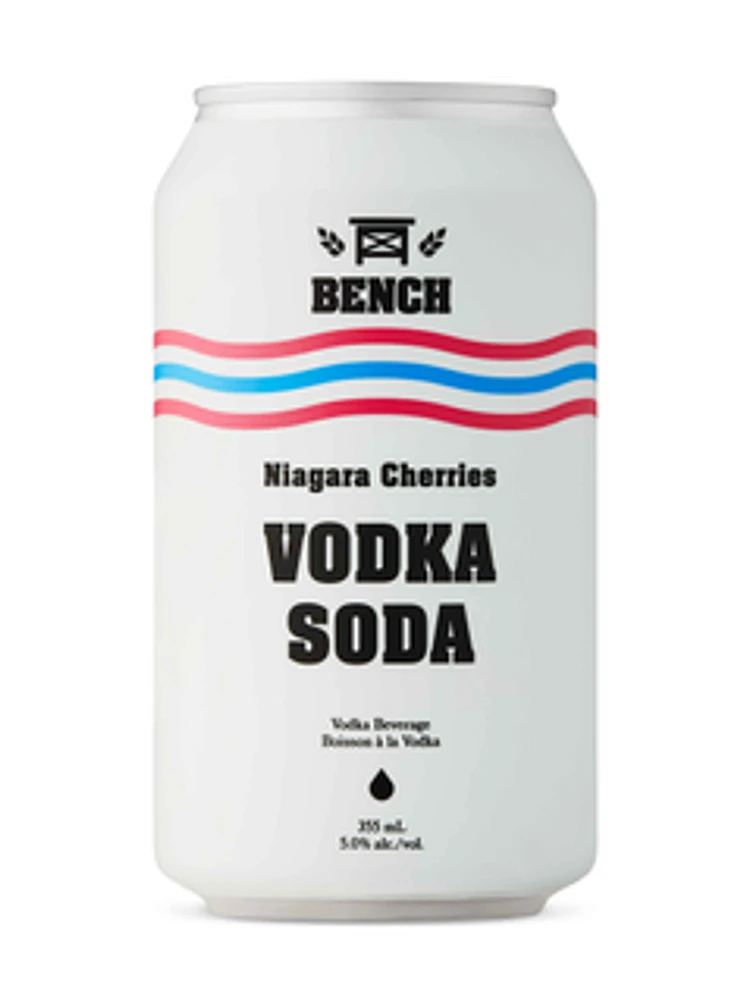 Bench Niagara Cherries Vodka Soda
