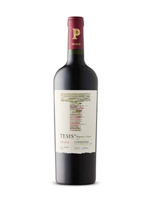 Tesis Primus Organic Carmenère 2022