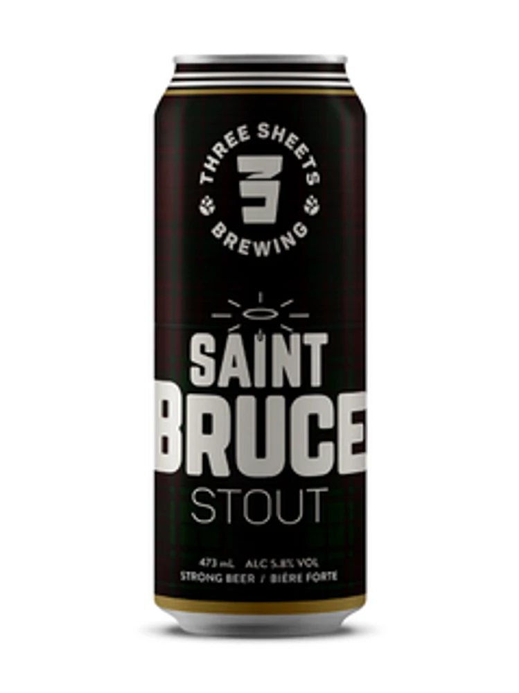 Three Sheets Brewing Saint Bruce Stout