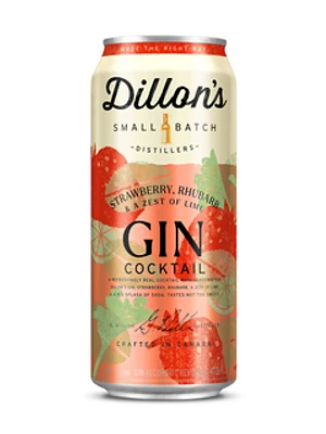 Dillon's Strawberry Rhubarb & A Zest Of Lime