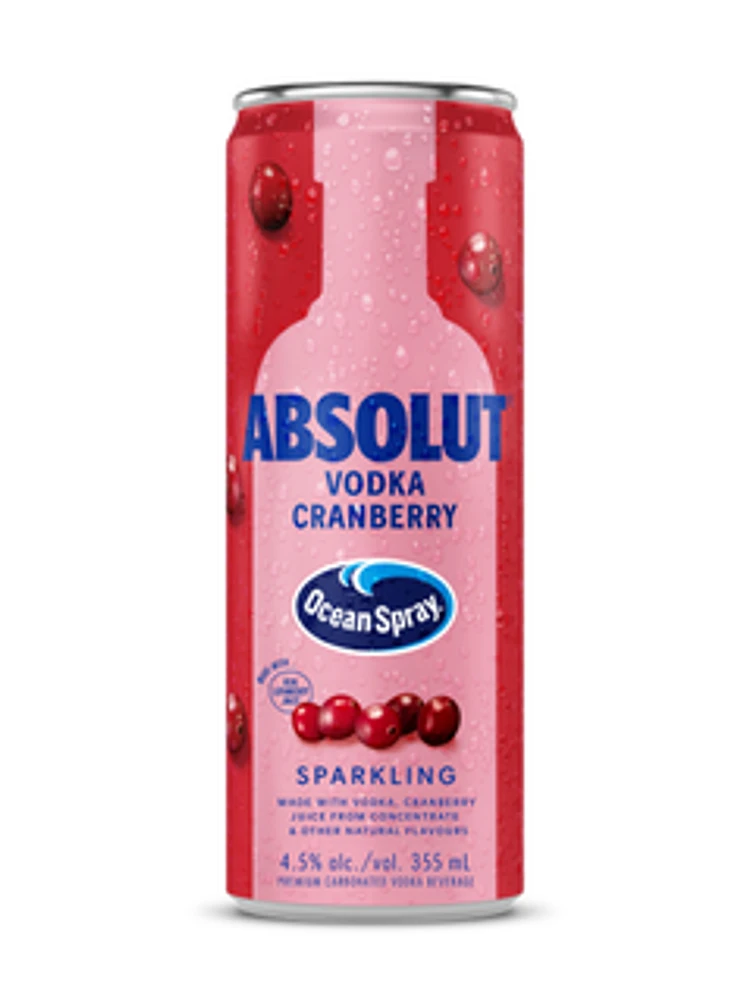 Absolut Ocean Spray Cranberry
