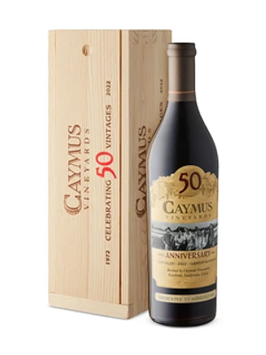 Caymus Napa Valley Cabernet Sauvignon 50th Anniversary in Wooden Box