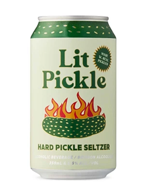 Burdock Brewery Lit Pickle Hard Seltzer
