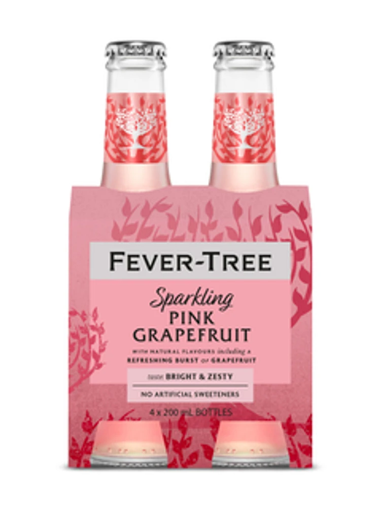 Fever-Tree Sparkling Pink Grapefruit 4x200mL