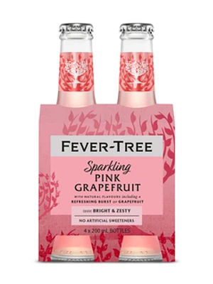 Fever-Tree Sparkling Pink Grapefruit 4x200mL