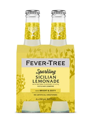 Fever-Tree Sparkling Sicillian Lemonade 4x200mL