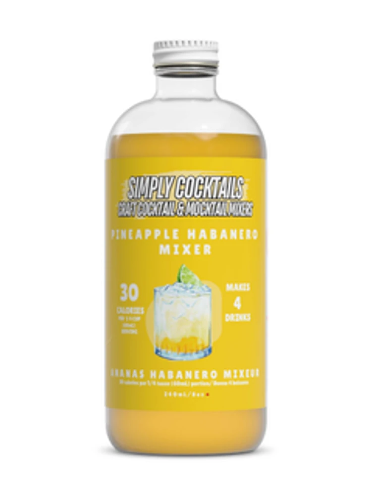 Simply Cocktails Pineapple Habanero Mixers