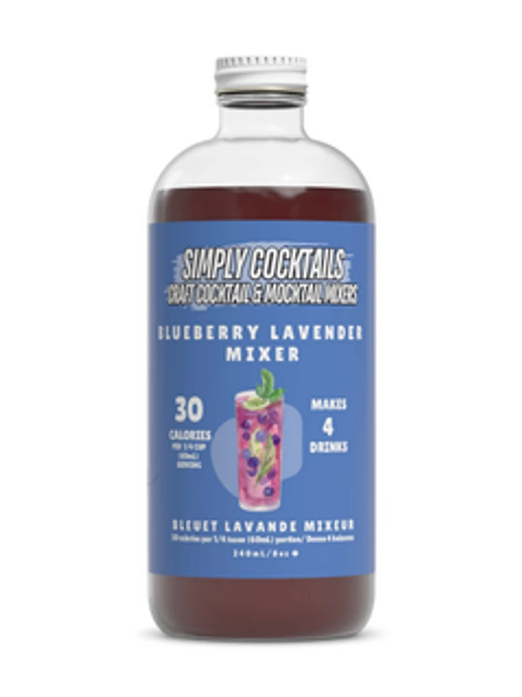 Simply Cocktails Blueberry Lavender Mixer