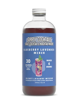 Simply Cocktails Blueberry Lavender Mixer