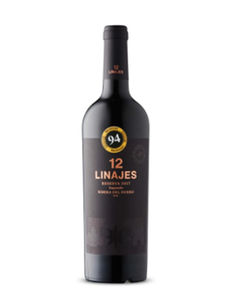12 Linajes Reserva Tempranillo 2017