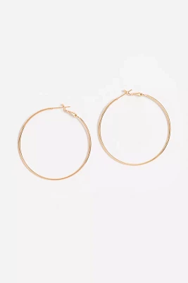 METAL HOOP EARRING