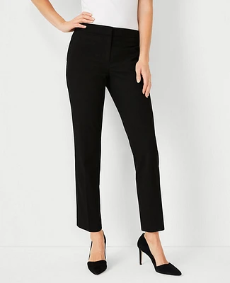 Ann Taylor The Petite Ankle Pant Seasonless Stretch Black Women's