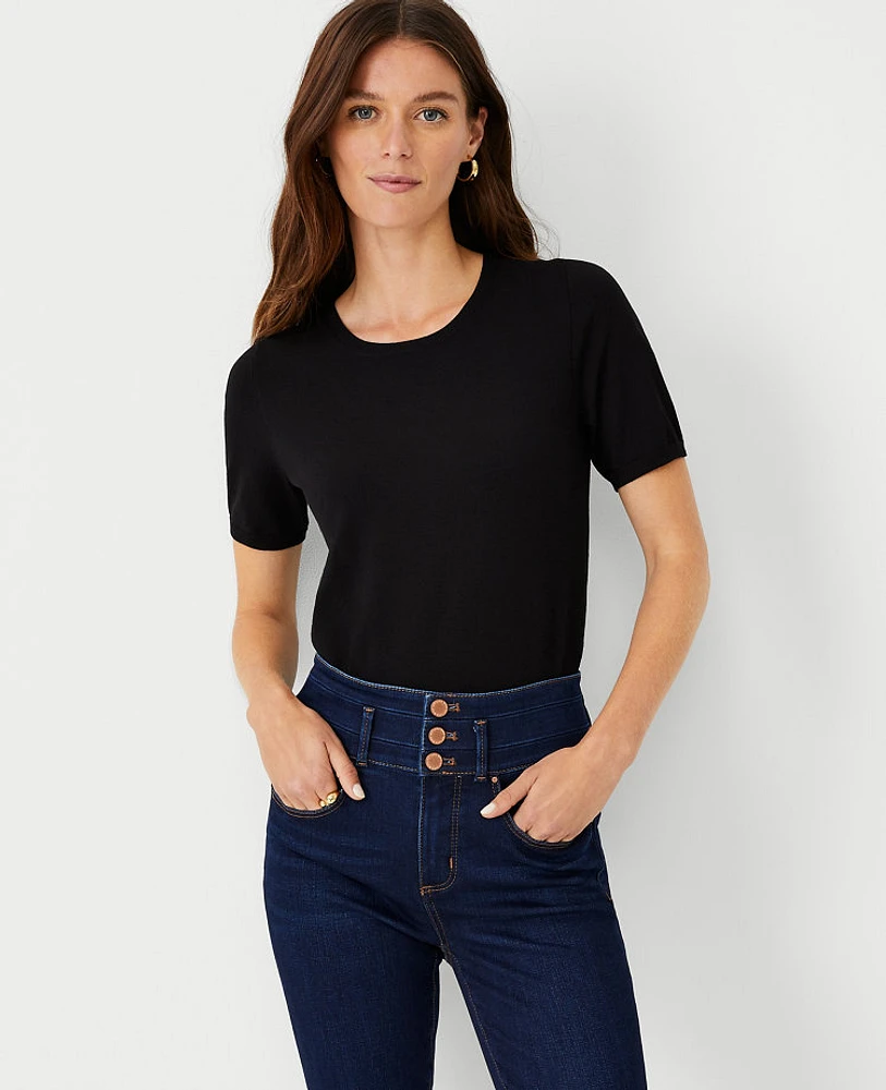 Ann Taylor Easy Sweater T-Shirt Women's