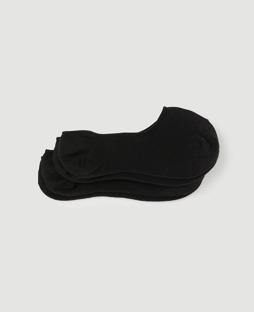 Ann Taylor No Show Sock Set Black Women's