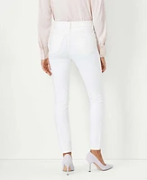 Ann Taylor Petite Sculpting Pocket Mid Rise Skinny Jeans in Velvet Size 00 Women's