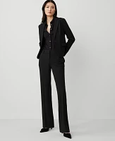 Ann Taylor The Petite Mid Rise Trouser Pant Seasonless Stretch Women's