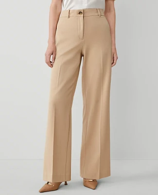 Ann Taylor The Perfect Wide Leg Pant - Curvy Fit Women's