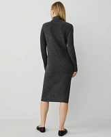 Ann Taylor Petite Weekend Collection Ribbed Sweater Dress Women's