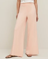 Ann Taylor The Statement Palazzo Pant Melange Women's