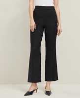 Ann Taylor The Flare Ankle Pant Linen Blend Women's