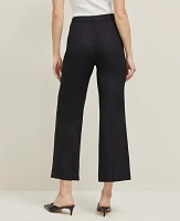 Ann Taylor The Flare Ankle Pant Linen Blend Women's