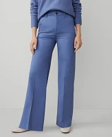 Ann Taylor Petite Weekend Collection Trouser Pant Sateen Women's