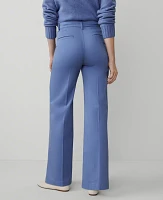 Ann Taylor Petite Weekend Collection Trouser Pant Sateen Women's