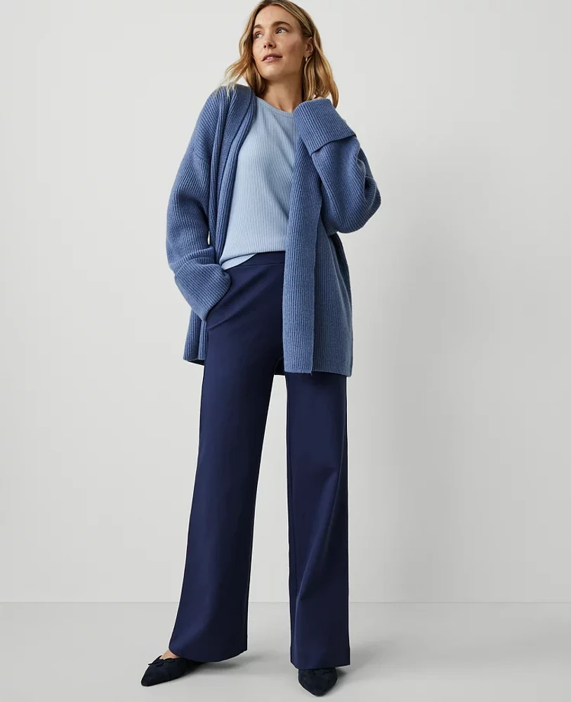 Ann Taylor Weekend Collection Ponte Straight Leg Pant Women's