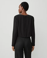 Ann Taylor Crew Neck Blouse Women's