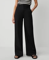 Ann Taylor Weekend Collection Trouser Pant Sateen Women's