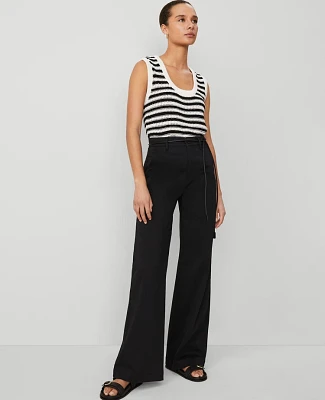 Ann Taylor Weekend Collection Trouser Pant Sateen Women's