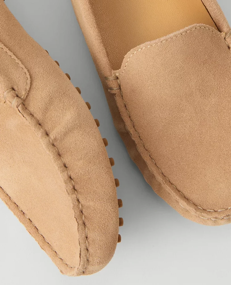 Ann Taylor Weekend Collection Suede Driving Moccasins Women's