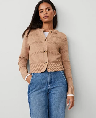 Ann Taylor Saddle Sleeve Cardigan Women's
