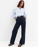 Ann Taylor Weekend Collection Belted Utility Pant Women's